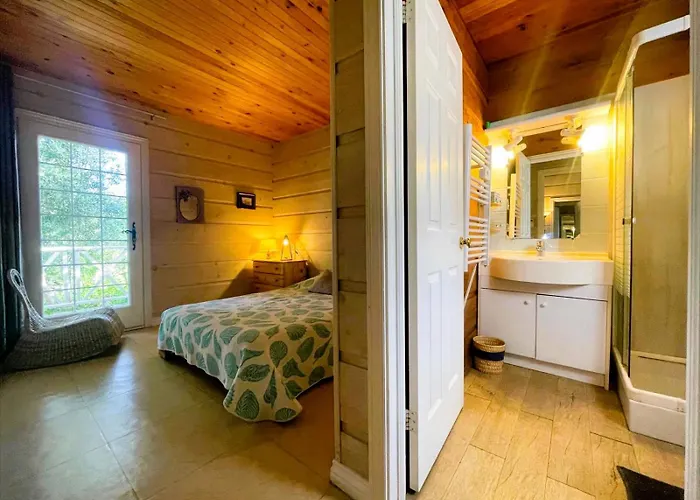 Gaspro15 - Maison 5 Pers Climatisée Résidence Avec Piscine à Proximité Des Plages Du Golfe De St Tropez Chalé Gassin