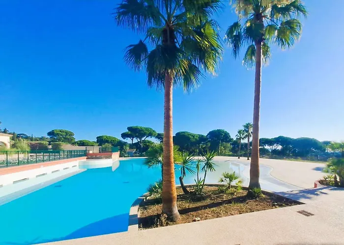 Gaspro15 - Maison 5 Pers Climatisée Résidence Avec Piscine à Proximité Des Plages Du Golfe De St Tropez *