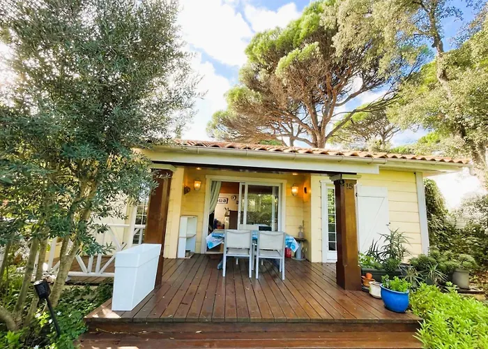 Gaspro15 - Maison 5 Pers Climatisée Résidence Avec Piscine à Proximité Des Plages Du Golfe De St Tropez Chalé Gassin